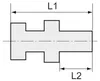 Riegler Gerade Einschraubverschraubung, R1/4, Rohr-Ø 6, ES Produktbild-Vorschau 5