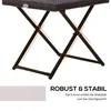 Gartentisch Beistelltisch klappbar Kaffeetisch Couchtisch Produktbild-Vorschau 5