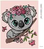 Diamondi - Diamond painting - NIEDLICHER KOALA AUF EINEM Produktbild-Vorschau 3
