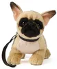 Pluchen Franse buldog met riem, 26 cm. Milieuvriendelijk Productafbeelding-voorbeeld 2
