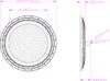 Lampa Przemysłowa LED High Bay UFO Wisząca 200W 4000K Podgląd zdjęcia produktu 7