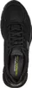 A top-down view of a black athletic shoe. Produktbild-Vorschau