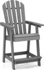 COSTWAY Hoher Adirondack Stuhl mit Fußstütze, Armlehne, Produktbild-Vorschau 1