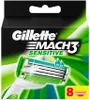 Gillette - Mach 3 Sensitive - Replacement head 4.0ks Anteprima dell’immagine prodotto 2