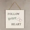 5er Set Wandbilder 20x20cm Motivationsbilder Shabby Chic Produktbild-Vorschau 5