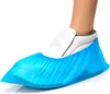 Blau Überziehschuhe aus Folie – 100 Stück Einweg Produktbild-Vorschau 1