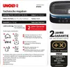 Produktinformationsblatt zum Unold Luftreiniger + Luftbefeuchter OMEGA: Technische Daten, UV-C, 2 Ja Produktbild-Vorschau