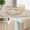 Parc pour bébé Relaxdays, parc flexible avec porte, 8 Voir les images du produit 5