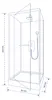 Dusche Komplett MARWELL Duschkabine Fertigdusche City 90x90 Produktbild-Vorschau 5