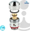 An exploded view of a faucet aerator with its components separated. Produktbild-Vorschau