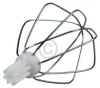 A close-up shot of a whisk attachment for a kitchen mixer. Produktbild-Vorschau