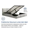 Home Collective Polsterbett Doppelbett 160x200 cm Samt Produktbild-Vorschau 3