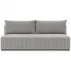 Sofello Kleines Sofa mit Schlaffunktion LUNO hellgrau – Produktbild-Vorschau 2