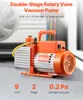 VEVOR vývěva 9 CFM HVAC dvoustupňová rotační lamelová Náhled obrázku produktu 2