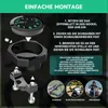 Motorrad Uhr Lenker Aluminium Quarz – 22-28mm, wasserdicht, Produktbild-Vorschau 7