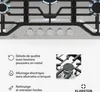 Klarstein Turbocast Plaque De Cuisson Gaz - 5 Brûleurs, Voir les images du produit 5
