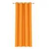 Tenda arancione 140x145 cm con occhielli – tenda oscurante Anteprima dell’immagine prodotto 1