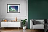 MuchoWow® Gerahmtes Poster Nordlicht - Grün - Lila - Produktbild-Vorschau 8