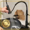 Küchenarmatur schwarz flexibel 53 cm 2 Strahlarten Produktbild-Vorschau 3