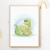 Dinosaurier Bilder 6er Set DIN A4 Kinderzimmer Wandbilder Produktbild-Vorschau 7
