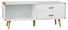 Relaxdays Sideboard abgerundet mit 2 Schubladen, langes Produktbild-Vorschau 9