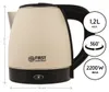 TZS First Austria Edelstahl Wasserkocher, creme-schwarz, Produktbild-Vorschau 2