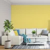 Vliestapete Zickzack Chevron Wohnzimmer 2x2,5 Weiß-Gelb Produktbild-Vorschau 2