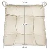 sleepling - Set di 4 cuscini per sedia, cuscini per seduta, Anteprima dell’immagine prodotto 2