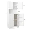 OYAJIA Sideboard Modernes Küchenschrank, mit 6 Türablagen Produktbild-Vorschau 7