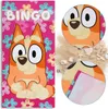 Bluey Bingo RYCHLESCHNOUCÍ plážová osuška, dětská osuška z Náhled obrázku produktu 1