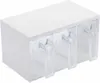 Westmark Roma Rechteckig Dispensor 3 l Transparent - Weiß 1 Anteprima dell’immagine prodotto 1