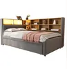 Canapé-lit Sweiko 90x200, lit gigogne 90x190, équipé de Voir les images du produit 7
