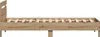 vidaXL Bettrahmen Artisan-Eiche 203 x 95 x 70 cm Produktbild-Vorschau 6
