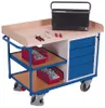 Variofit Werkstattwagen mit 3 Ladeflächen sw-600.612 Produktbild-Vorschau 4
