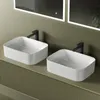 Lavabo à poser EMKE rectangulaire 610 x 380 x 150 mm blanc Voir les images du produit 2