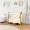 A bathroom scene with a bathtub, laundry sorter, and artwork on the wall. Anteprima dell’immagine prodotto