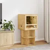 vidaXL Terrarium brun 50 x 50 x 50 cm OSB Voir les images du produit 2