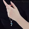 Delfin Schmuckset mit blauen Opalen – Ohrringe und Kette 45cm

 Produktbild-Vorschau