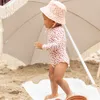 Swim Essentials Langarm-UV-Badeanzug, für Mädchen altrosa Produktbild-Vorschau 15