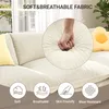 Divano ad angolo a U BEALIFE 320x76x91 cm | 4 posti + 2 Anteprima dell’immagine prodotto 9