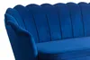 SalesFever Muschel-Sofa | 3-Sitzer | Bezug Samt-Stoff | Produktbild-Vorschau 4