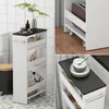 Rollcontainer Vicco Rivo Weiß/Anthrazit 20 x 84.4 cm, Model Produktbild-Vorschau 5