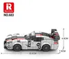 Reobrix 683 Sportwagen 1:24 Klemmbaustein Auto 419 Teile Produktbild-Vorschau 2