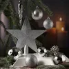 Christbaumkugel - Weihnachtsbaumkugel - bruchfest - glänzend, matt und glitzernd - silber - 33er Set Produktbild-Vorschau