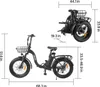 Vélo électrique VEVOR 250 W pour adultes avec grande Voir les images du produit 8