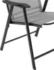 Close-up of the lower part of a folding chair. Produktbild-Vorschau