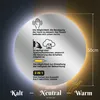 GOLD&CHROME LED Wandspiegel mit Gestensteuerung aus Produktbild-Vorschau 2
