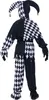 Joker-kostuum voor kinderen, Halloweenkostuum, zwart-wit - Productafbeelding-voorbeeld 2