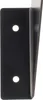 A black metal shelf bracket is shown against a white background. Produktbild-Vorschau