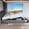 OYAJIA Doppelbett Polsterbett 140x200cm, Luftdruck Produktbild-Vorschau 11